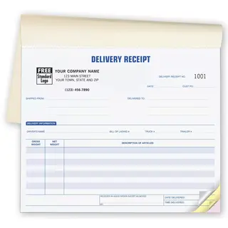 Delivery Receipt Books