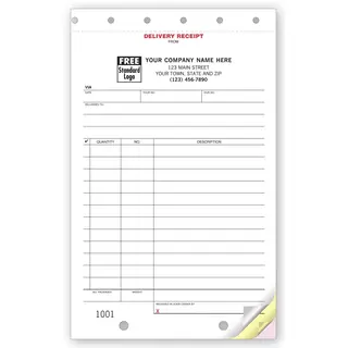 Delivery Receipts