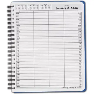 DayScan Wirebound Appointment Book, 8:00 am to 8:00 pm