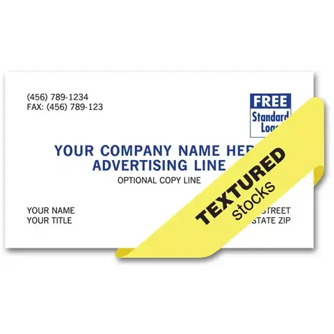 Classic Crest Business Cards - Premium Paper Stock