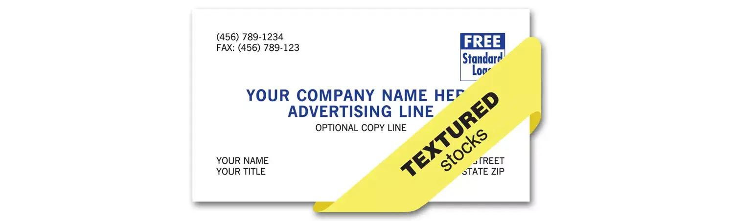 Custom Business Cards with Fine Lines Appearance