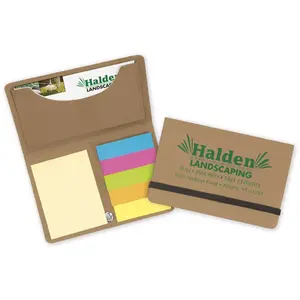Custom Business Card Holder with Sticky Notes