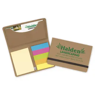 Custom Business Card Holder with Sticky Notes