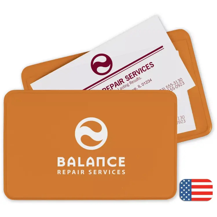 Customized business card holder