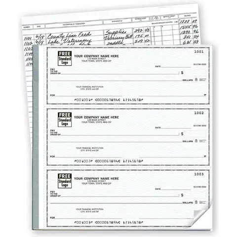3-Per-Page Checkbooks - Executive