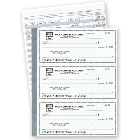 3-Per-Page Checkbooks - Secretary