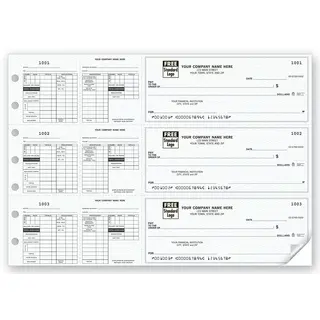Custom 3-To-A-Page Payroll Checks with Maximum Deductions