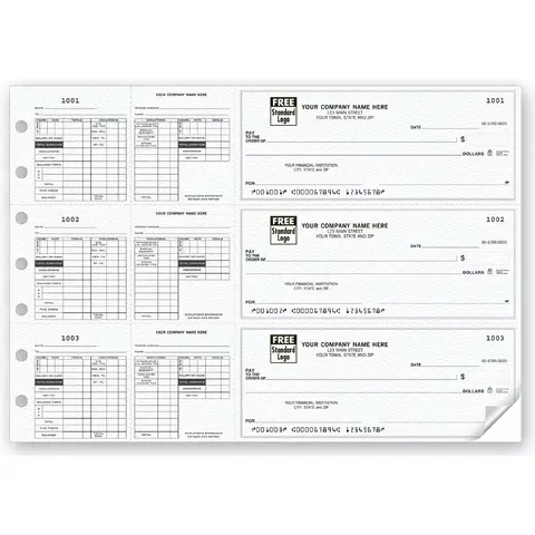 Custom 3-To-A-Page Payroll Checks with Maximum Deductions