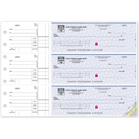 Voucher checks for businesses with highly secure features