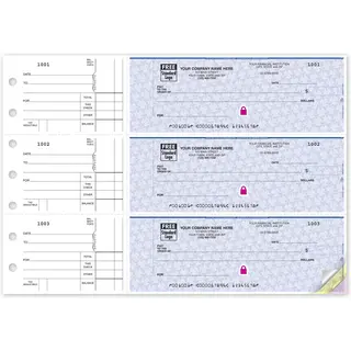 Counter Signature Checks - 3-To-A-Page - Secure