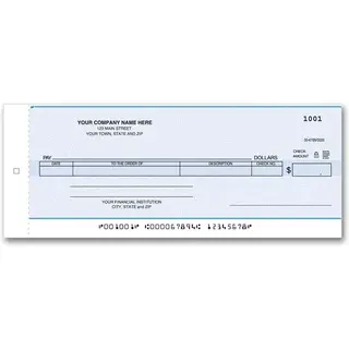 General One-Write EZ Writer Checks