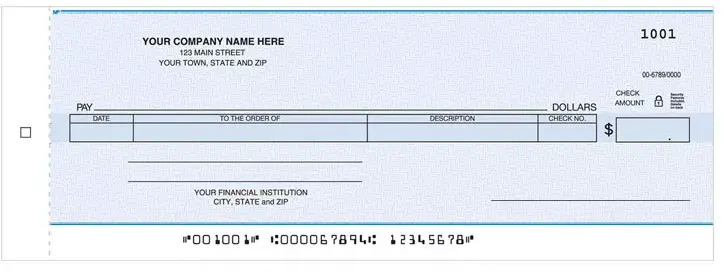 General One-Write Checks