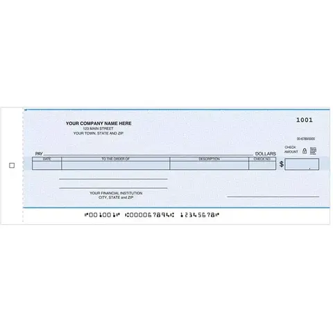 General One-Write Checks