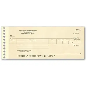 Compact Expense Ledger Checks