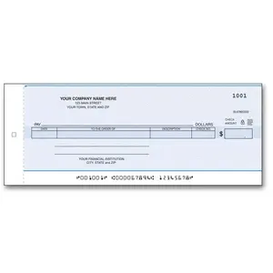 Compact Disbursement Check