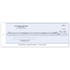 Cash Disbursement Center Checks