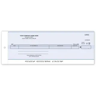 Cash Disbursement Center Checks