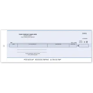 Cash Disbursement Center Checks
