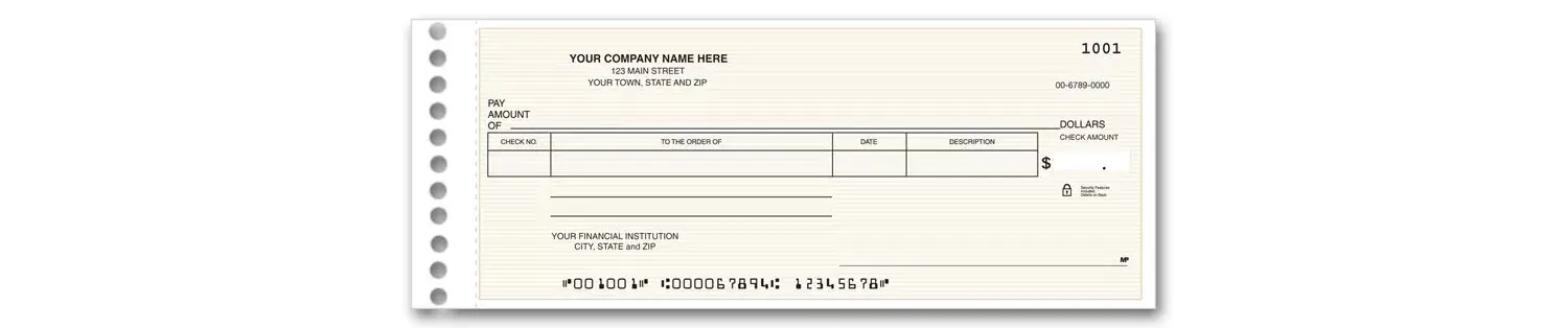 Compact General Expense Checks