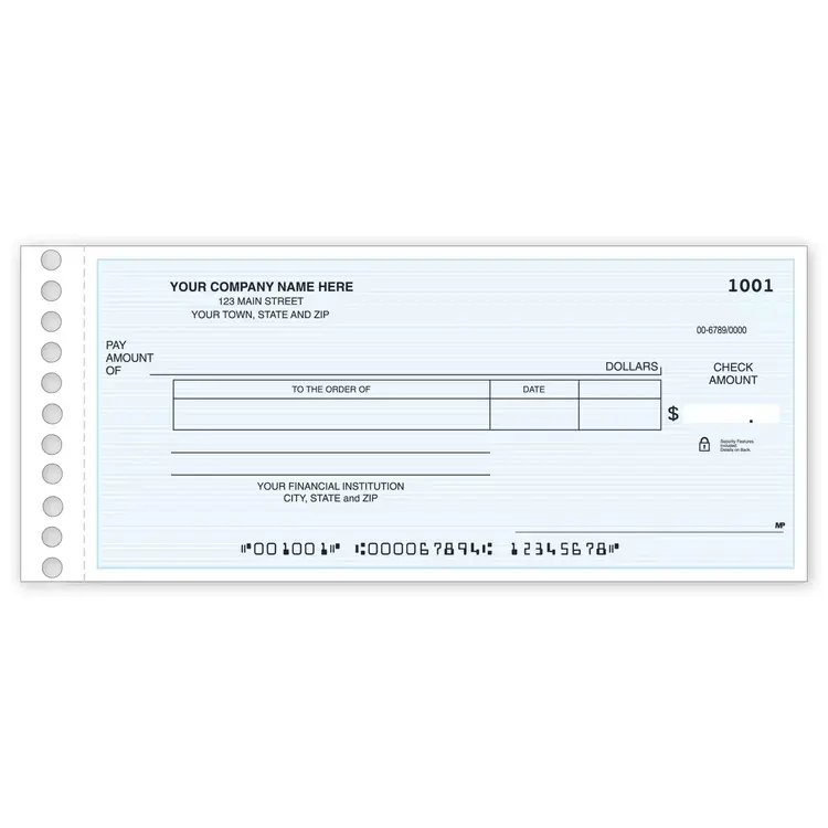 Disbursement Checks