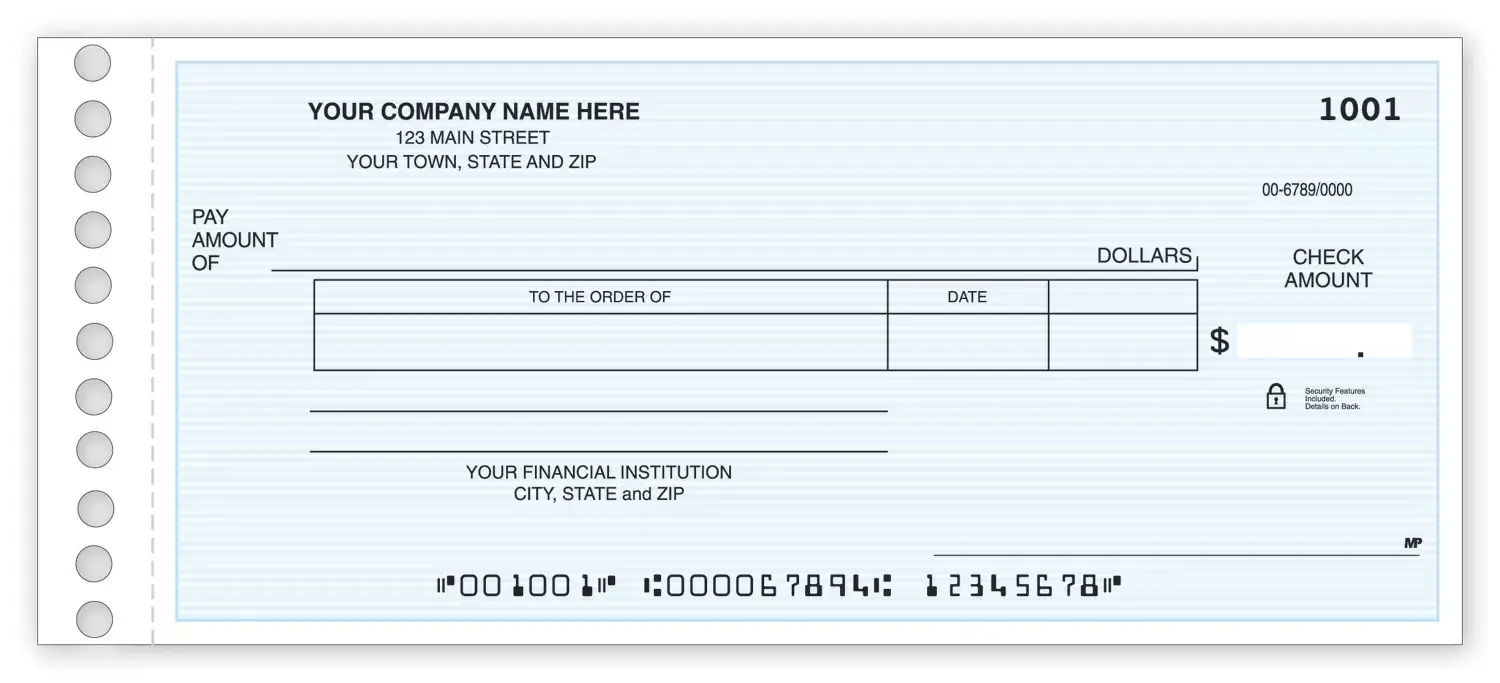 Disbursement Checks
