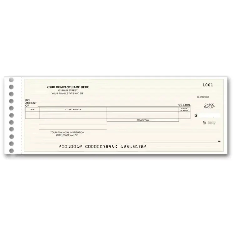 One write payroll checks