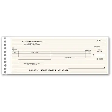 One write payroll checks