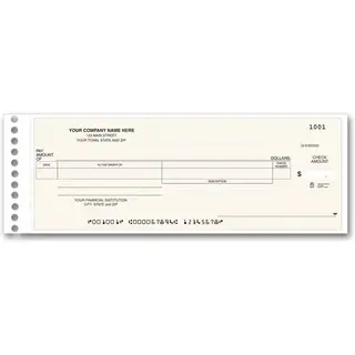 One write payroll checks