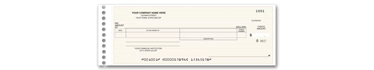 One write payroll checks