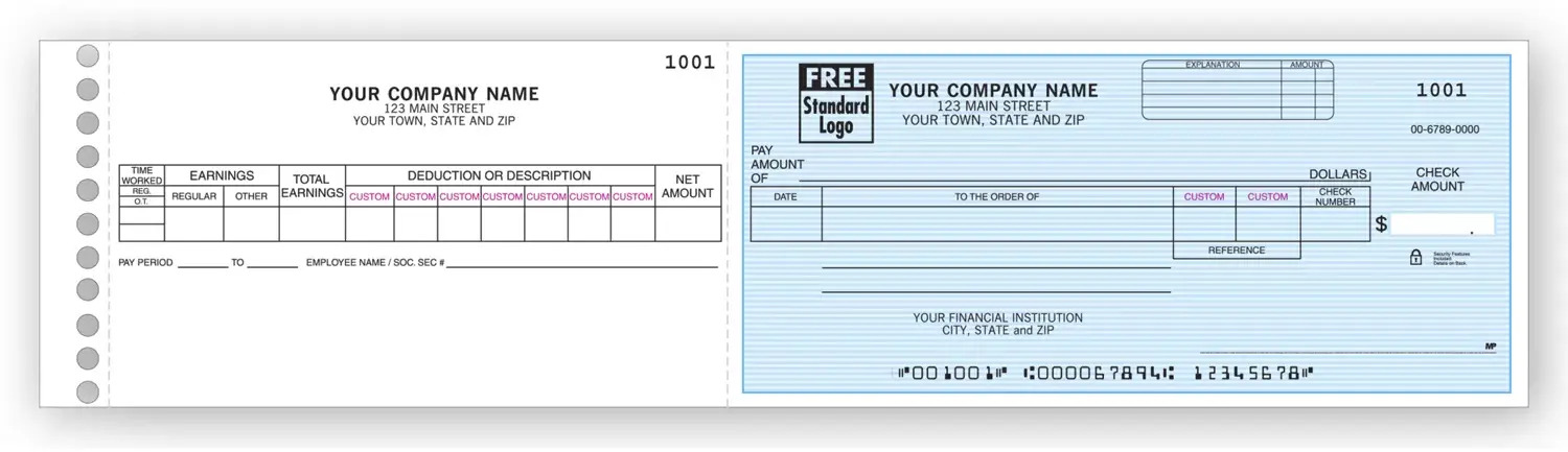Payroll/General Expense Check