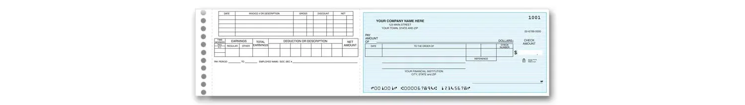 Invoice Center Checks