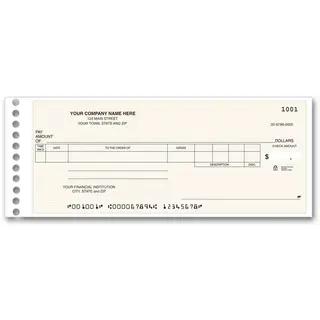 Compact One-Write Checks