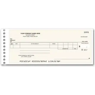Compact One-Write Checks