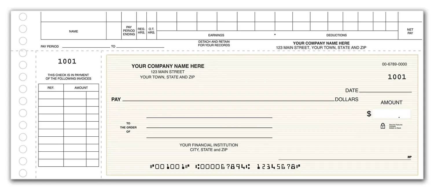 Topwrite Payroll/Expense Checks