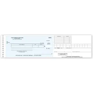 One write checks for payroll