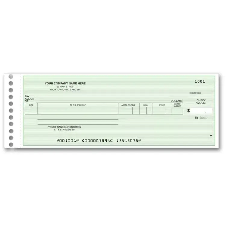 One write accounts payable checks