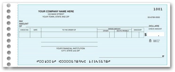 One write accounts payable checks