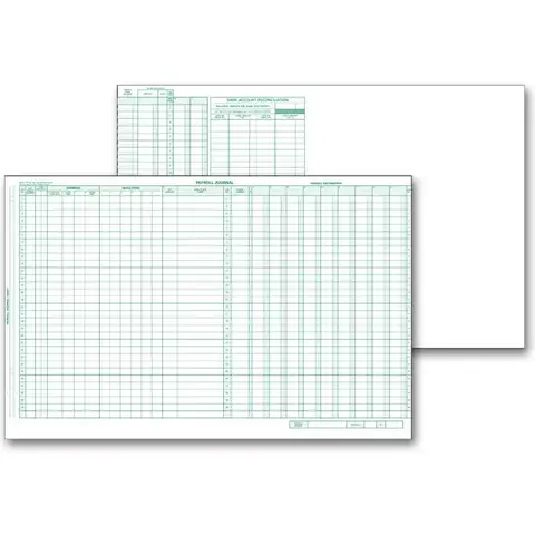 Topwrite Payroll Journals