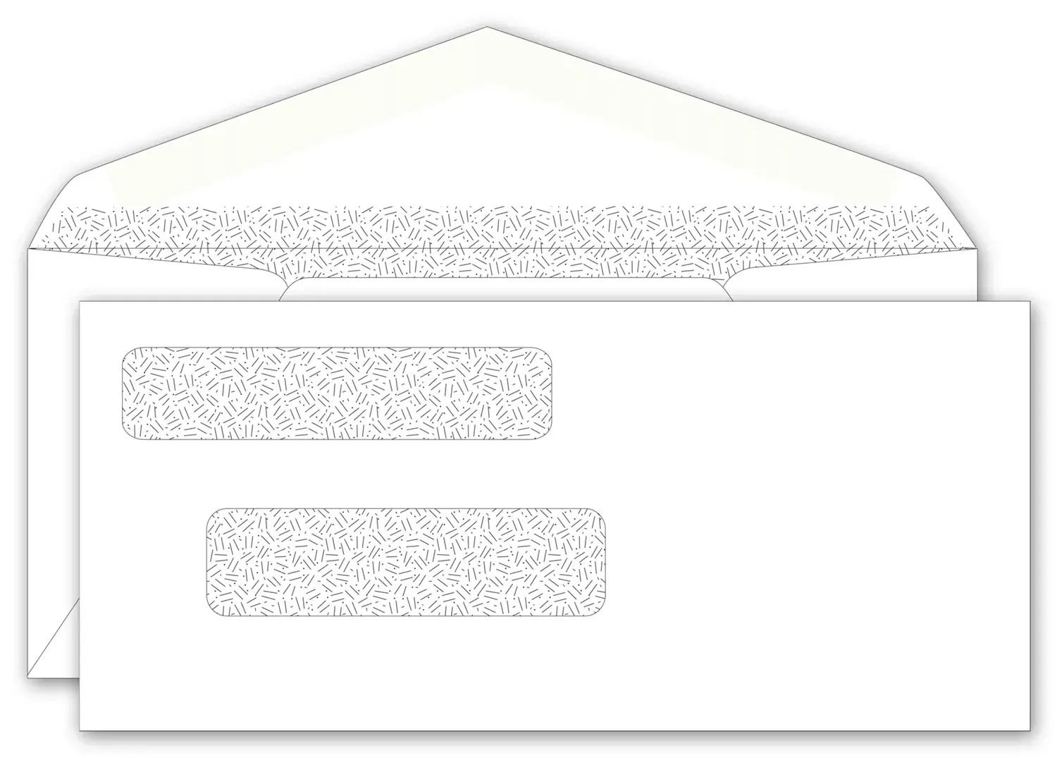 One Write Check Envelopes - Center Checks