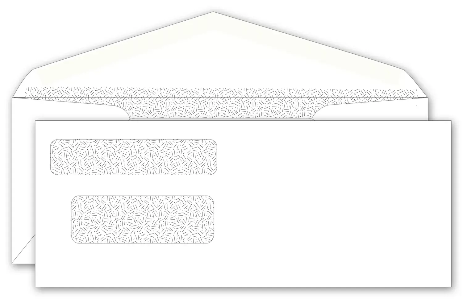 One Write Check Envelopes - Center Checks