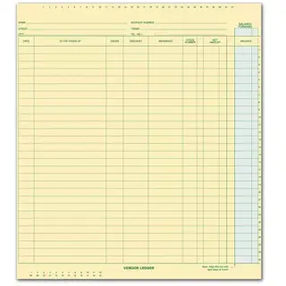 Vendor Ledger