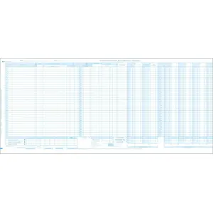 150NJ - One-Write System Payroll Journals - Max Column