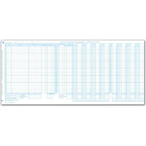 190NJ - One-Write System Accounting Journals