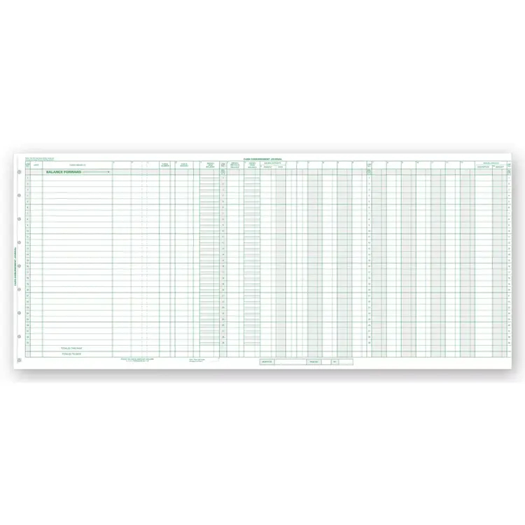 111021N - One-Write Journals - General Expense