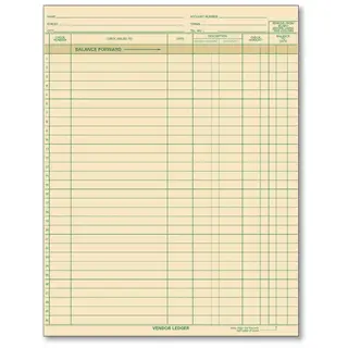 Compact Expense Ledgers