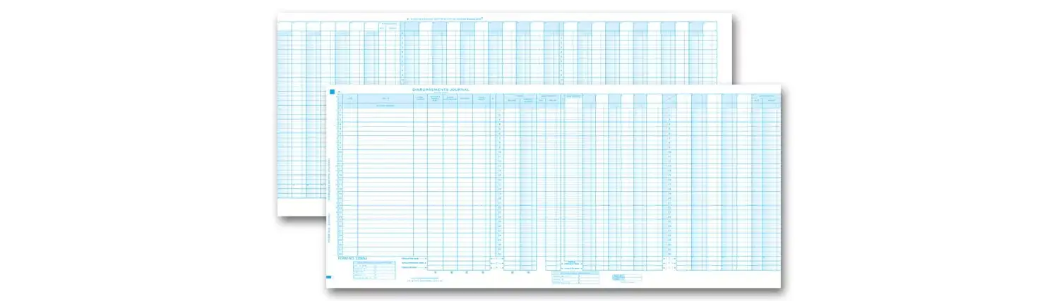 2200NJ - One-Write Systems Journals - Accounts Payable