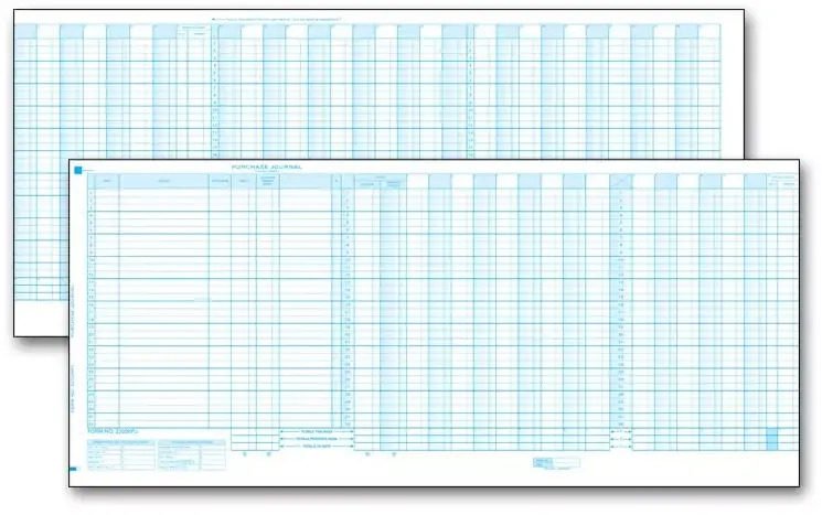 2200NPJ - One-Write Systems Journals -  Purchases