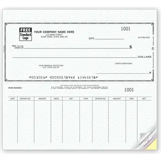 Custom Voucher Checks - Draft
