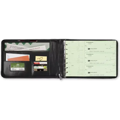 1435N - Check Binders & Business Organizer