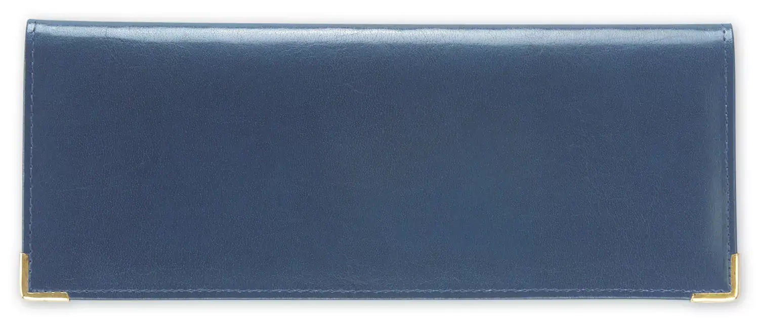 59001 - Leather Check Holder - Personal Size